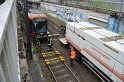 Unfall zwischen zwei KVB Bahnen Koeln Hoehenhaus Im Weidenbruch P242